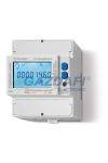 FINDER 7E.78.8.400.0212 Fogyasztásmérő, 3F, 4KE, 80A, LCD, MODBUS, MID