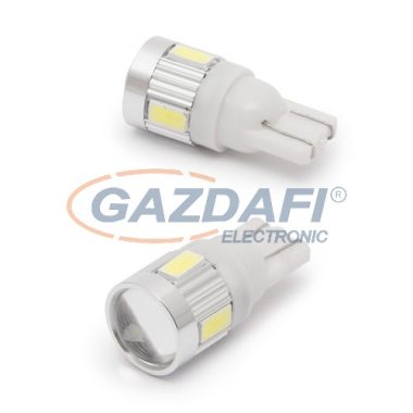 CARGUARD 50948 LED izzó, T10 2,5W 180Lm 6000K, 2 db