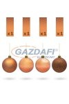 Gömbdísz szett - 7 cm