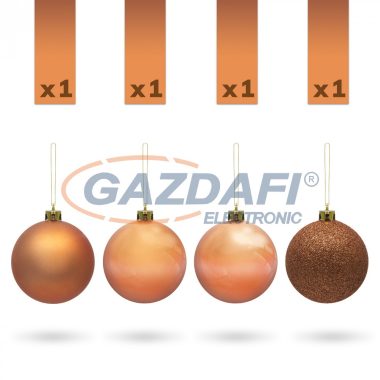 Gömbdísz szett - 7 cm