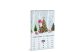 Family Christmas 58466 LED-es fali kép - kalendárium - 3 melegfehér LED - 30 x 50 cm