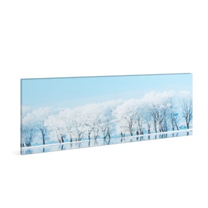   Family Decor 58480A LED-es fali kép - téli táj - 30 hidegfehér LED - 70 x 30 cm