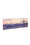 Family Decor 58484 LED-es fali kép - "NewYork" - 10 melegfehér LED - 38 x 78 cm