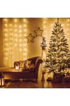 Family Decor 58901A LED-es fényfüggöny - 4,2 m - melegfehér 200 LED