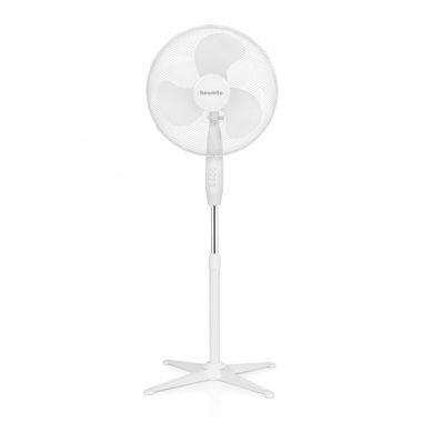 BEWELLO BW2008WH Álló ventilátor, Ø38 cm, fehér színben