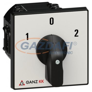 GANZ KK2-40-6005 Átkapcsoló, 1-0-2 állás, 2P, 40A, IP44