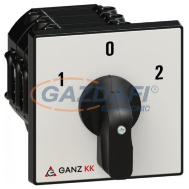 GANZ KK2-80-6006 Átkapcsoló, 1 - 0 - 2 állás 3P, 80A, IP44