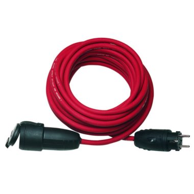 GAO 006326 Grounded swing extension 25m, H07V3V3-F 3x1.5, red IP44