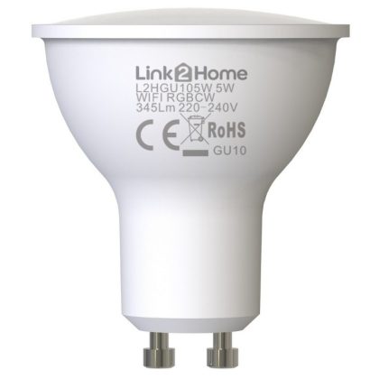   GAO 8013H L2H Pro Smart Bulb, GU10, 4.5W, 345lm, 2700-6500K, RGB
