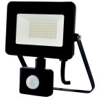   GAO 8180H LED fényvető mozgásérzékelővel, "EcoSpot2", 30W, 3000lm, 4000K, fekete, IP65