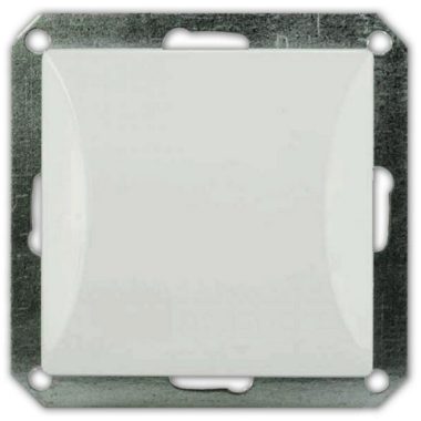 GAO 8702H OPAL flush-mounted switch without frame, white