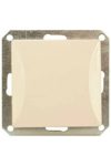 GAO 8721H OPAL flush-mounted switch without frame, beige