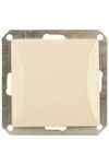 GAO 8721H OPAL flush-mounted switch without frame, beige