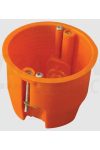 TRACON GD60 Plasterboard box, deep, without lid, orange 65 × 60mm, IP44, 100 pcs / pack