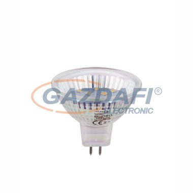 Bec Led GLOBO 10122 LED, GU5.3 MR16, 2W, 12V / 50-60 Hz, 160 Lm, 3000 K, sticlă