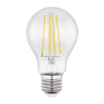   GLOBO 10582K LED Fényforrás, átlátszó üveg búra, filament szál. Ø:60, H:106, inkl. 1xE27 LED 6W 230V, 806lm, 2700K