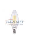 GLOBO 10583K LED Fényforrás, átlátszó üveg búra, filament szál. Ø:35, H:98, inkl. 1xE14 LED 4W 230V, 400lm, 3000K