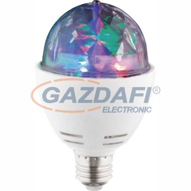 GLOBO 10601 LED fényforrás , E27 , 3W , 230V/50-60 Hz , 21 Lm , műanyag (SÁRGA / ZÖLD / KÉK)