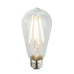   Bec Led GLOBO 11399 LED, E27, 6W, 230V / 50-60 Hz, 580 Lm, 3000 K, alama, sticla