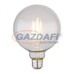   GLOBO 11527 LED Fényforrás átlátszó üveg búrával, Globe kivitelben. Ø:125, H:175, inkl. 1xE27 LED 7W 230V, 750lm, 2700K