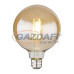   GLOBO 11527A LED Fényforrás LED Fényforrás borostyán színű üveg búrával, Globe kivitelben. Ø:125, H:175, inkl. 1xE27 LED 7W 230V, 700lm, 2700K