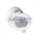   GLOBO 12393-9D POLLY süllyesztett LED lámpa 9W 3000 K 720 Lm műanyag fehér