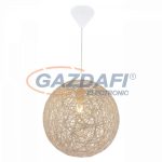   GLOBO 15252B COROPUNA függesztékes lámpa, 60W, E27, műanyag/ papír