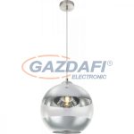   GLOBO 15310H SANZA Függeszték , 40W , E27 , fém, sárgaréz, üveg, arany