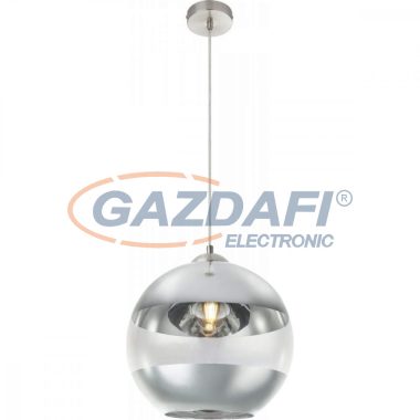 GLOBO 15310H SANZA Függeszték , 40W , E27 , fém, sárgaréz, üveg, arany