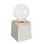   GLOBO 28100-24 GOLDY Asztali lámpa, 12x LED 0, 02W, műanyag/ üveg