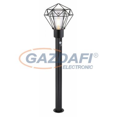 GLOBO 31357S HORACE Kültéri állólámpa mozgásérzékelővel E27 LED 15W 230V IP44