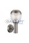 GLOBO 34250 Callisto kültéri falilámpa, LED 11W, 3000 K, 750 Lm, rozsdamentes acél, műanyag