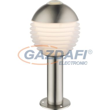 GLOBO 34289 Alerio Kültéri LED állólámpa, LED 11W, 750 /160 Lm, 3000 K, rozsdamentes acél, műanyag