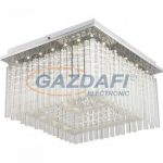   GLOBO 68567-21 Mennyezeti króm, akril, üveg, LED 21W 230V, 1860lm, 4000K, 360x360x230mm