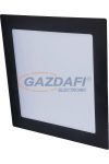 GREENLUX GXDW352 LED30 VEGA-S fekete 6W LED panel, süllyesztett, szögletes, IP44/20 370lm 3800K 220-240V A++ -> A  120x120mm