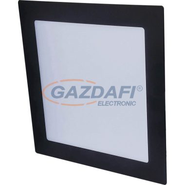 GREENLUX GXDW353 LED30 VEGA-S fekete 6W LED panel, süllyesztett, szögletes, IP44/20 370lm 2800K 220-240V A++ -> A  120x120mm