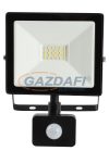 GREENLUX GXLR019 TOMI SMD 20W LED fényvető mozgásérzékelővel 1900lm 6000K 220-240V A++ -> A fekete  IP44