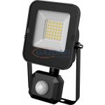   GREENLUX GXLR052 ALFA PIR SMD 20W LED reflektor mozgásérzékelővel 2000lm 6000K 220-240V A++ -> A fekete  IP44