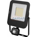   GREENLUX GXLR056 ALFA PIR SMD 50W LED reflektor mozgásérzékelővel 5000lm 6000K 220-240V A++ -> A fekete  IP44