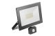 GTV GT-FLR20WC-40 G-TECH LED mozgásérzékelős reflektor, 20W, 1400lm, AC220-240V,50/60 Hz,PF>0,9,IP65,120°,4000K, fekete ház