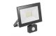 GTV GT-FLR50WC-40 G-TECH LED -es reflektor mozgásérzékelővel, 50W, 3500lm, AC220-240V,50/60 Hz,PF>0,9,IP65,120°,4000K, fekete ház