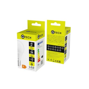 GTV GT-PC2A60-10W G-TECH LED lámpa 10W, A60, E27, 3000K, AC220-240 V, 50/60Hz, 200°, 840 lm, 87 mA