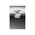   GTV LD-BNC8WKB-NB LED felületre szerelt lámpa BIANCO, 8W, 680lm, AC220-240V, 50/60 Hz, PF>0,9, Ra≥80, IP20, IK06, 36°, 4000K, négyzet alakú, fehér