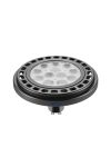 GTV LD-ES11100-30 LED izzó 12W, ES111, 3000K 12xPOWER LED, GU10,sugárzási szög 45°, 230V, 950 lm, átlátszó üveg, magassága 75mm