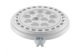 GTV LD-ES11100-30 LED izzó 12W, ES111, 3000K 12xPOWER LED, GU10,sugárzási szög 45°, 230V, 950 lm, átlátszó üveg, magassága 75mm