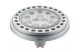 GTV LD-ES11100-30 LED izzó 12W, ES111, 3000K 12xPOWER LED, GU10,sugárzási szög 45°, 230V, 950 lm, átlátszó üveg, magassága 75mm