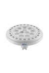 GTV LD-ES11110-30 LED izzó 12W, ES111, 3000K,12xPOWER LED, FEHÉR, GU10, sugárzási szög 45°, 230V, 950 lm,átlátszó üveg, magassága 65mm