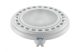 GTV LD-ES11115-30 LED izzó 12W, ES111, 3000K, 12xPOWER LED, FEHÉR, GU10, sugárzási szög 120°, 230V, 850 lm, tejes pohár, magasság 65mm