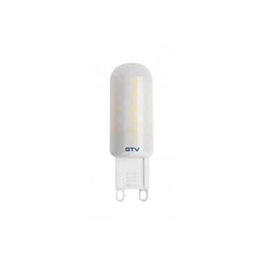 GTV LD-G96440-32 LED izzó 4W, G9, 3000K, AC220-240V, sugárzási szög 360°, 300 lm, 43 mA