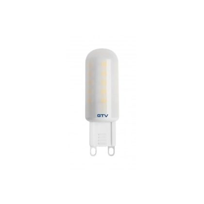   GTV LD-G96440-32 LED izzó 4W, G9, 3000K, AC220-240V, sugárzási szög 360°, 300 lm, 43 mA